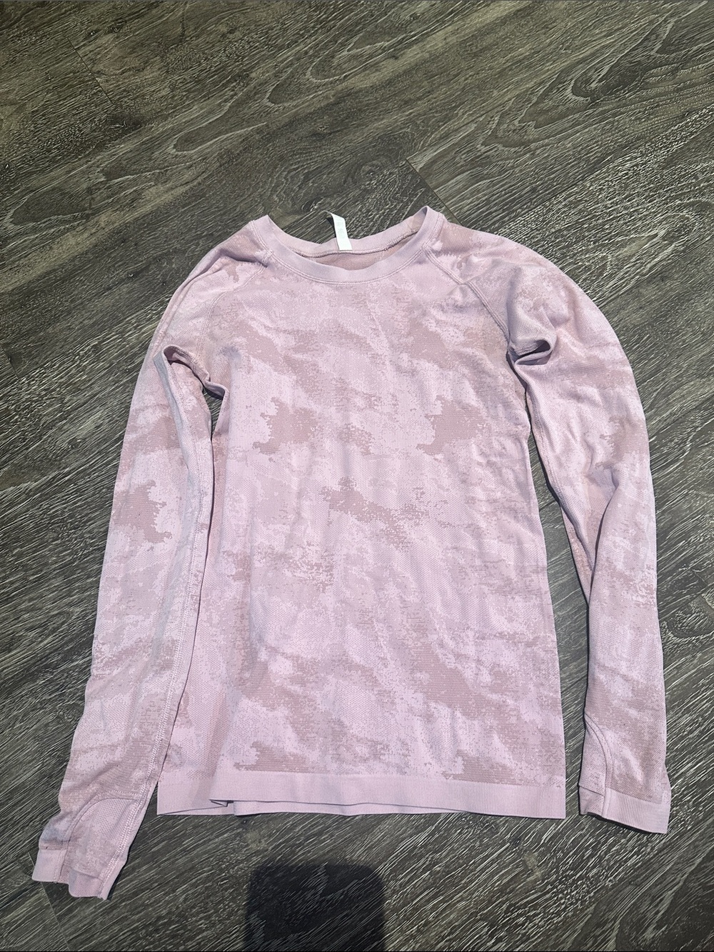 Athleta Pink Camo Top